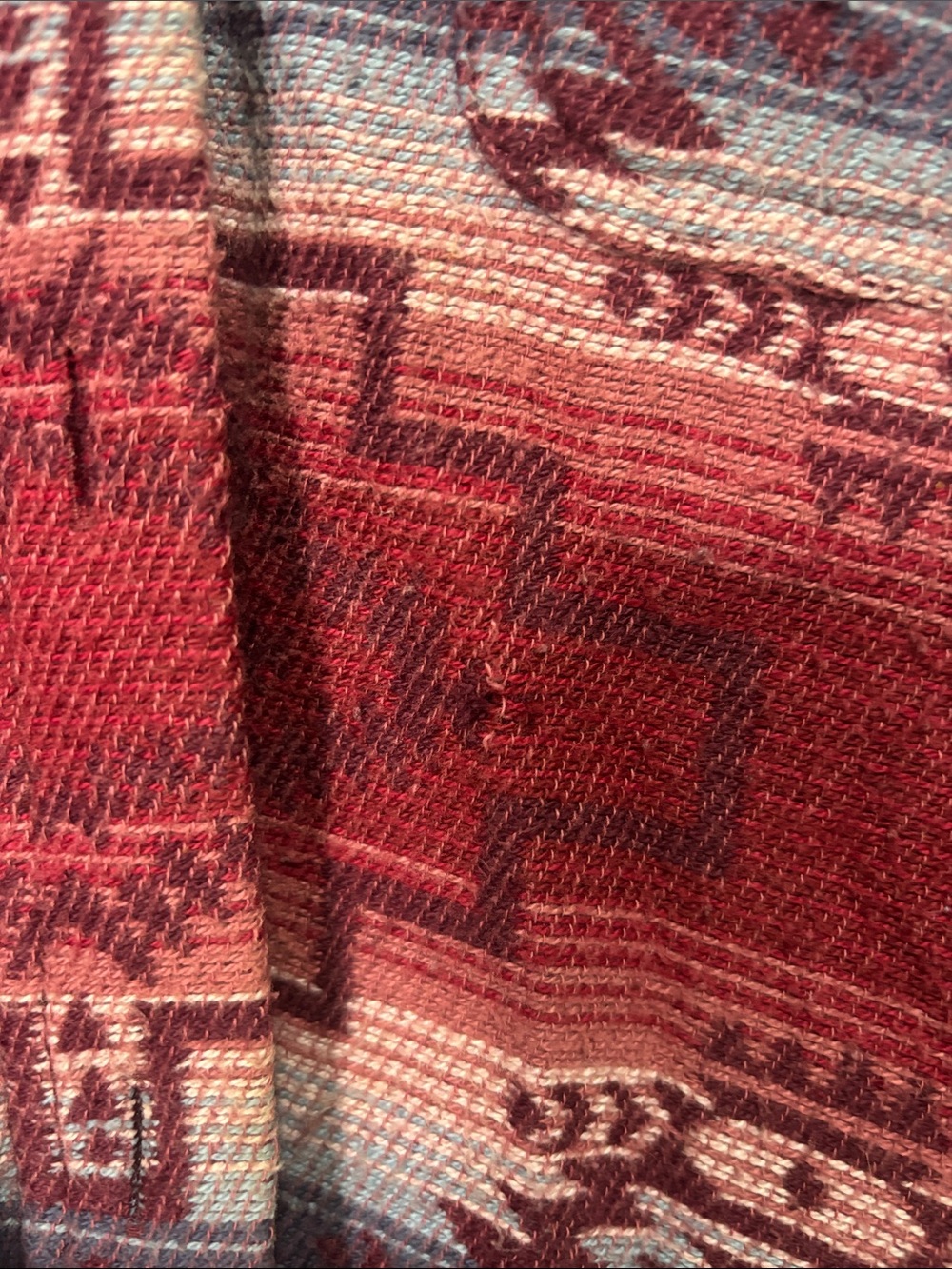 Ariat Red & Gray Patterned Utility Jacket - Picture 2 of 3